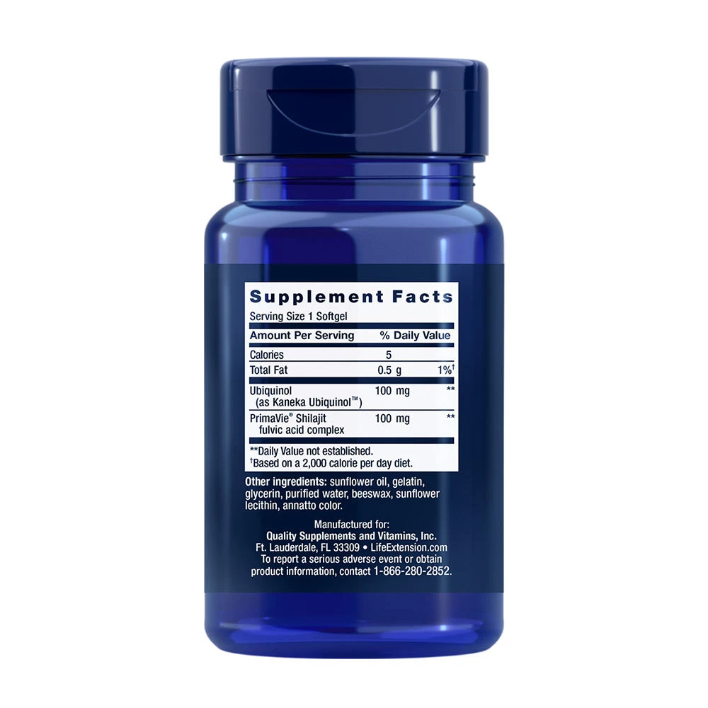 Super Ubiquinol CoQ10 – Improved Mitochondrial Support – 100mg – 30 softgels - Image 5