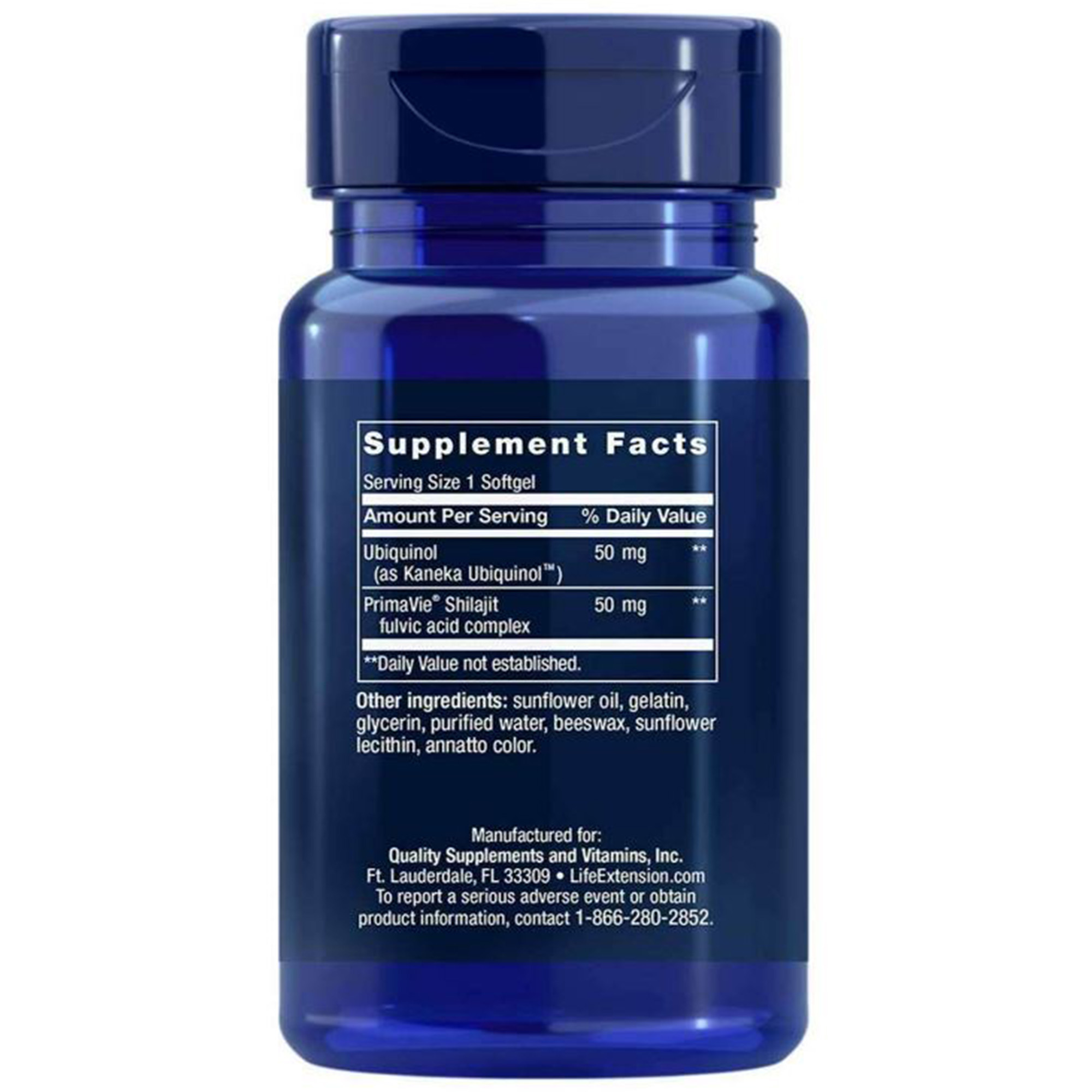 Super Ubiquinol CoQ10 – Improved Mitochondrial Support – 50mg – 100 softgels - Image 5