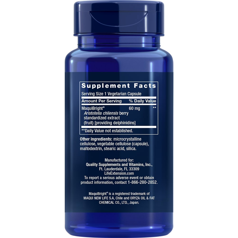 Tear Support – MaquiBright (Maqui Berry Extract) – 60mg – 30 vcaps - Image 5