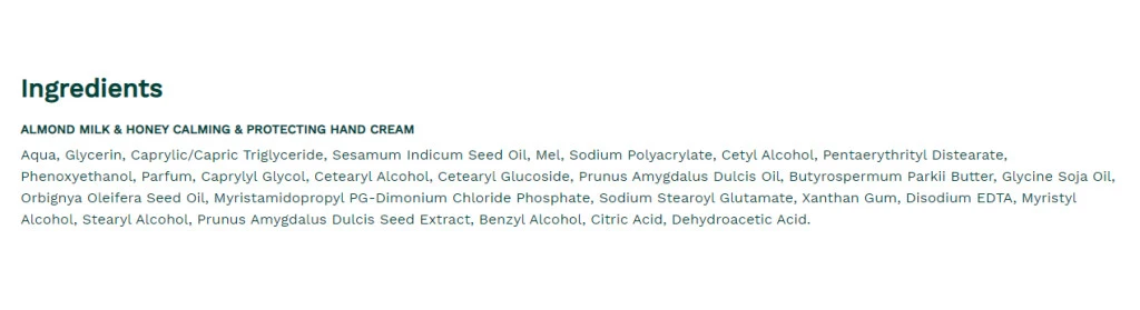 The Body Shop – Almond Milk Hand Cream – 30 ml - Image 4