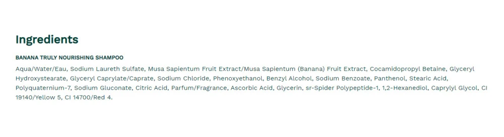 The Body Shop – Banana Shampoo – 250 ml - Image 4