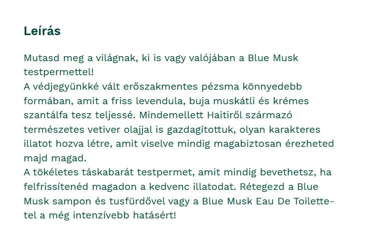 The Body Shop – Blue Musk Fragrance Mist – 100 ml - Image 2