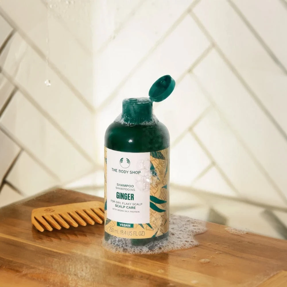 The Body Shop – Ginger Scalp Care Shampoo – 250 ml - Image 3