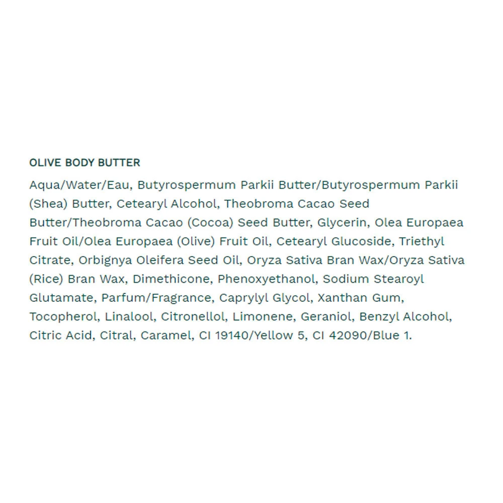 The Body Shop – Olive Body Butter – 200 ml - Image 2