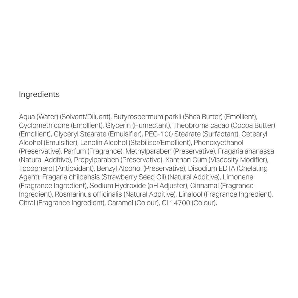 The Body Shop – Strawberry Body Butter – 50 ml - Image 2