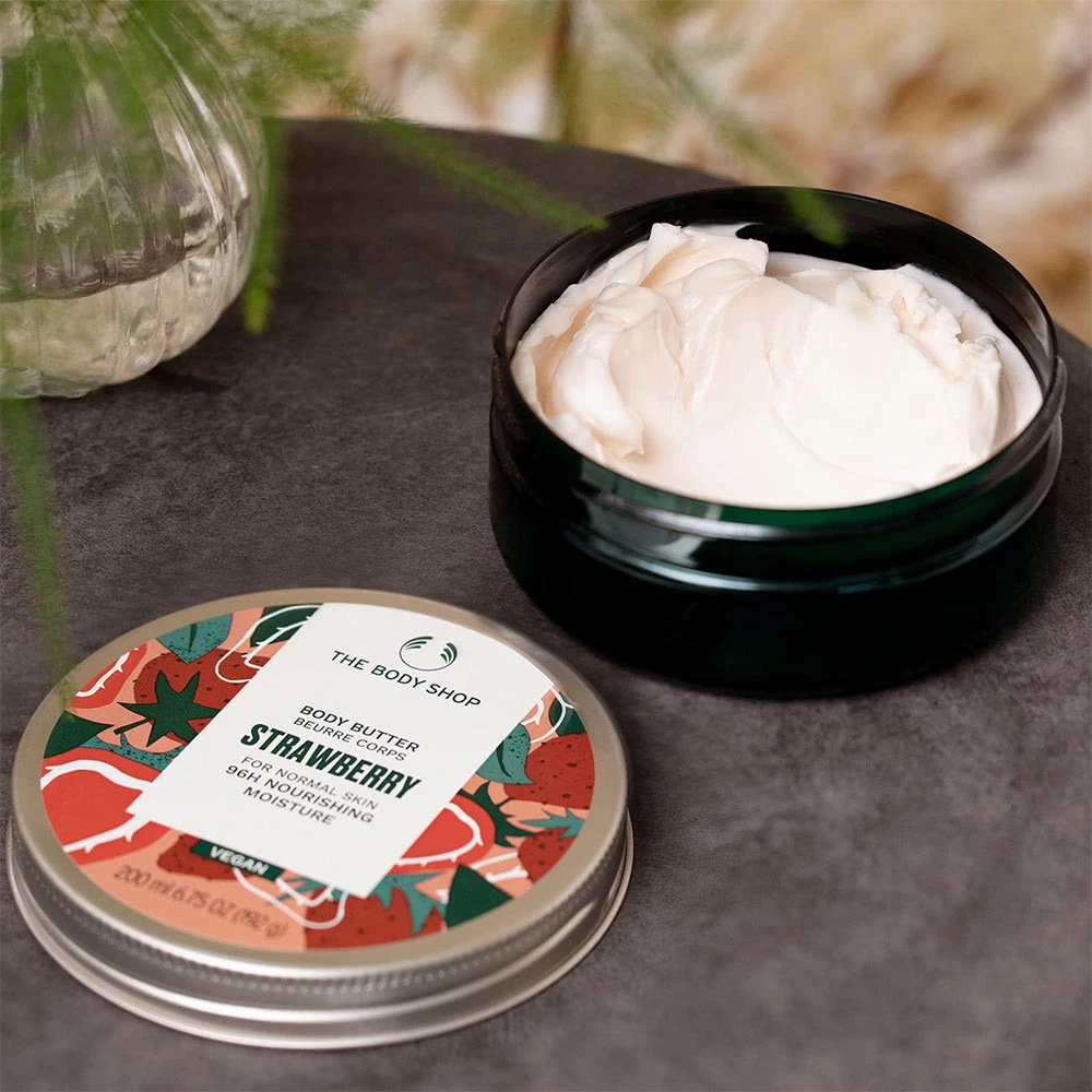 The Body Shop – Strawberry Body Butter – 50 ml - Image 6