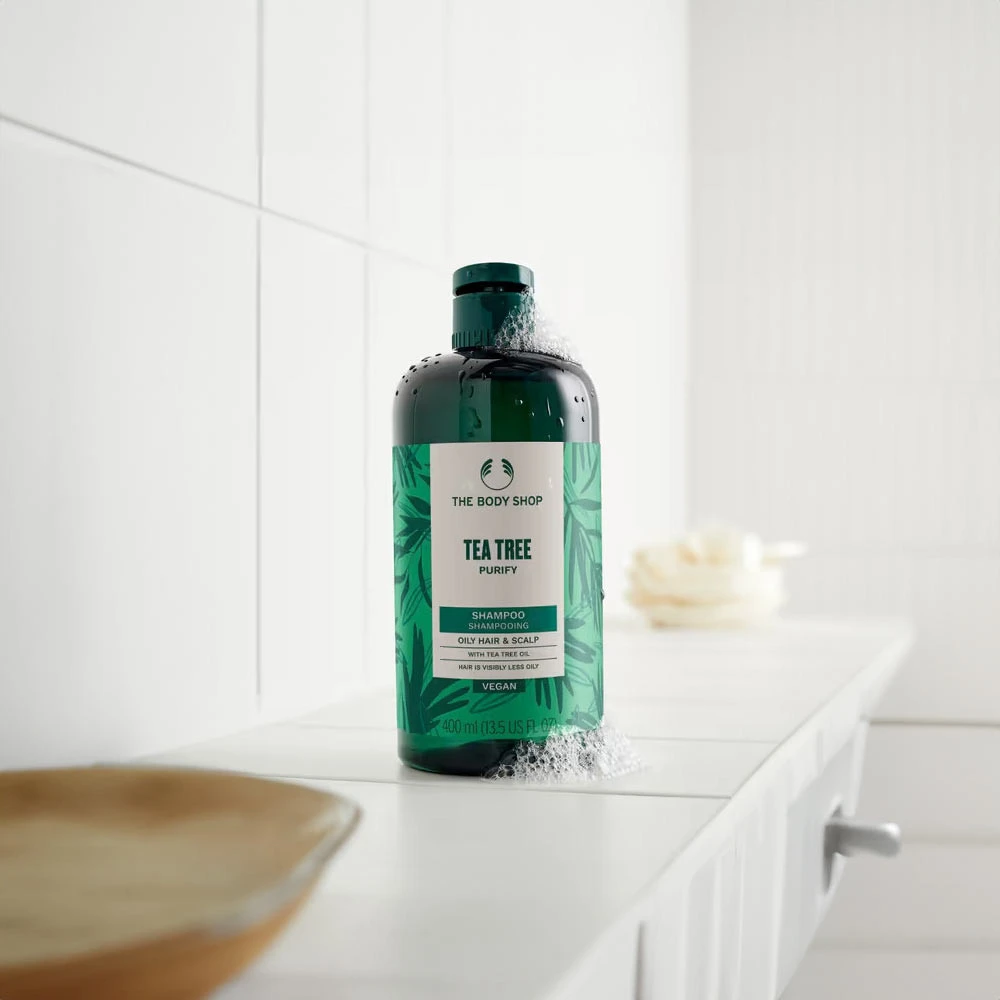 The Body Shop – Tea Tree Purifying & Balancing Shampoo – 400 ml - Image 7