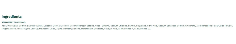 The Body Shop – Vegan Strawberry Shower Gel – 250 ml - Image 4