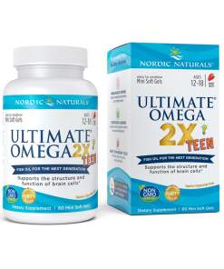 Ultimate Omega 2X TEEN - 60 mini-kapsler