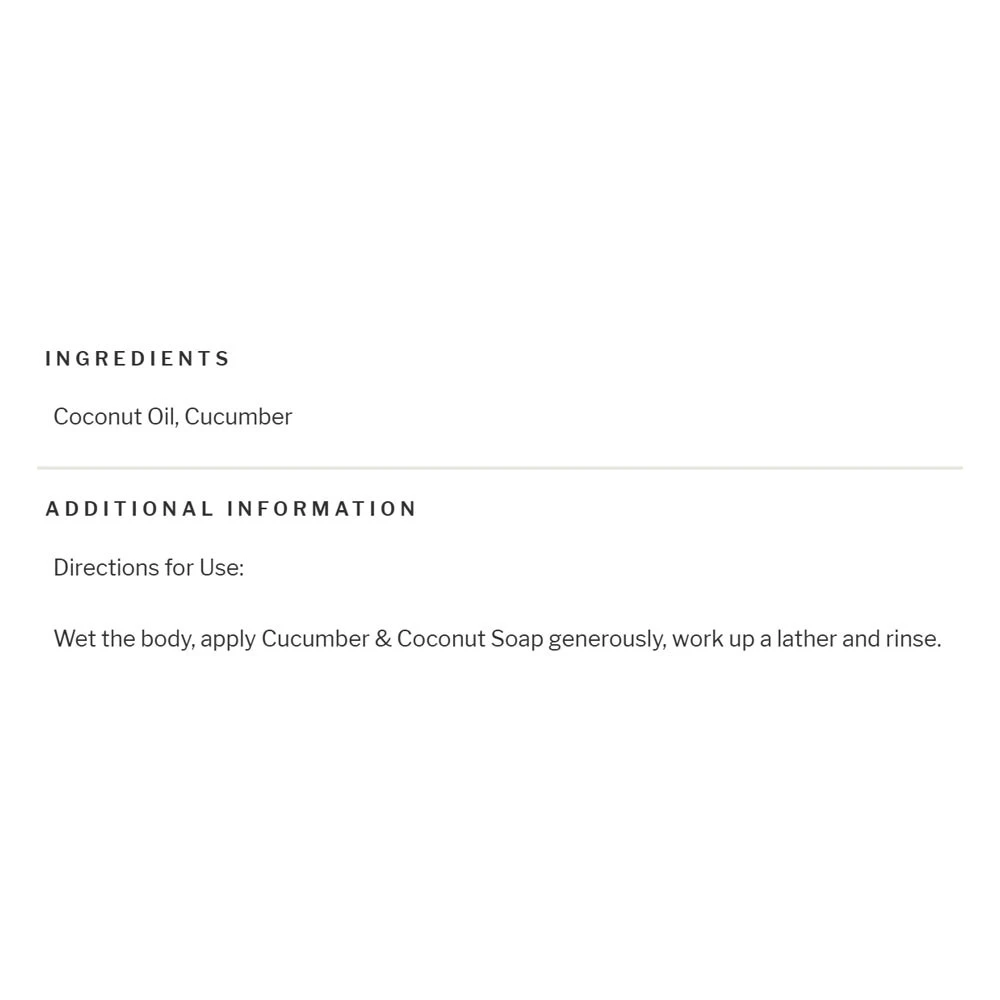 Uppfriskende Gurktvål – 75g - Image 2