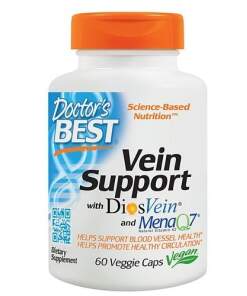 Vein Support with DiosVein and MenaQ7 - 60 vcaps