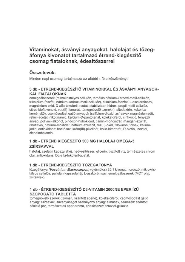 Vitaking – Multivitamin Teen Pack 365 – 30 pakker - Image 5