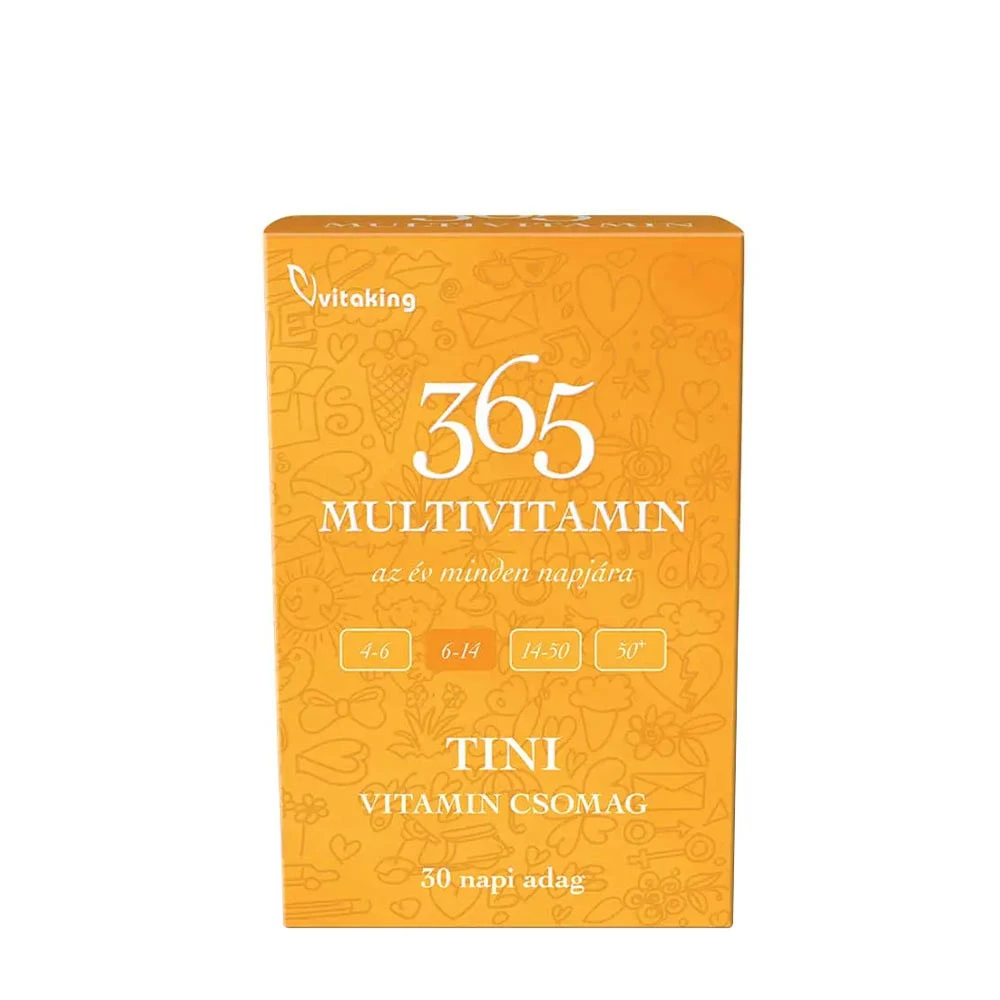 Vitaking 365 Multivitamin Teen Pack (30 Packs)