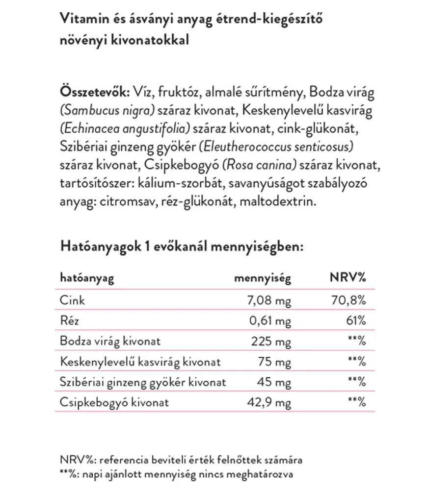 Vitaking – Echinax Syrup – 200 ml - Image 2