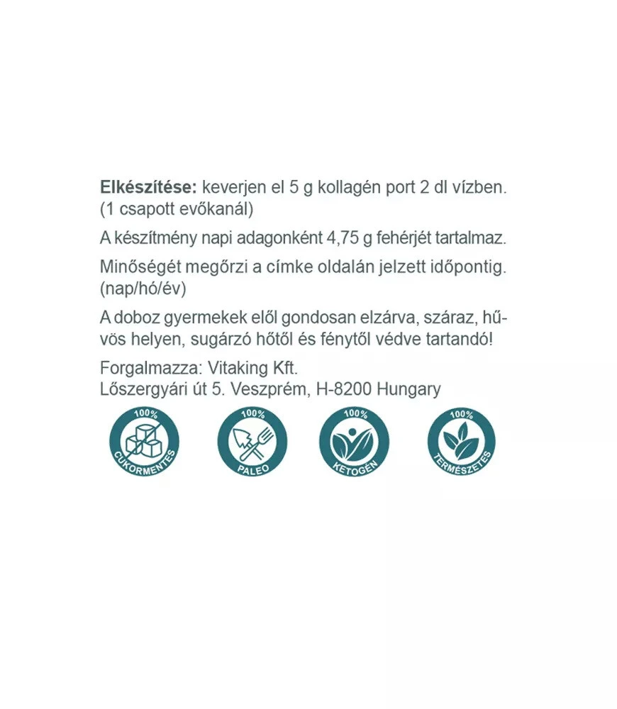 Vitaking – Fish Collagen – 150 g - Image 3