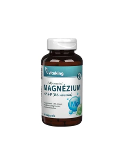 Vitaking Magnesium Bisglycinate + Vitamin B6 (P5P) (60 Capsules)