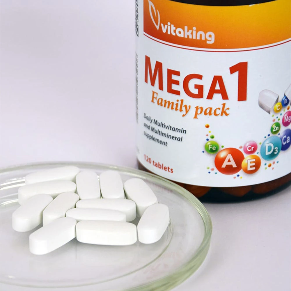 Vitaking – Mega-1 Multivitamin – 120 tablets - Image 5