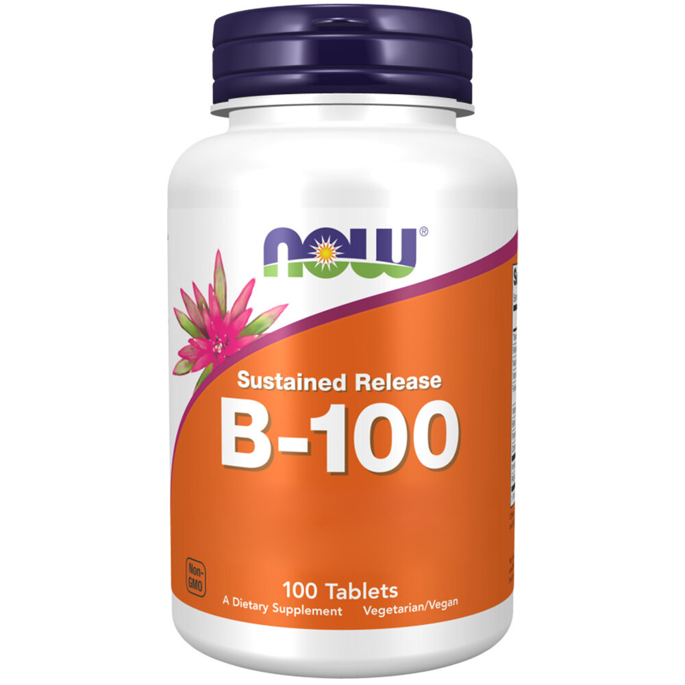 B-100 Vitamin – Vitamin with Extended Release – 100 tabs - Image 6