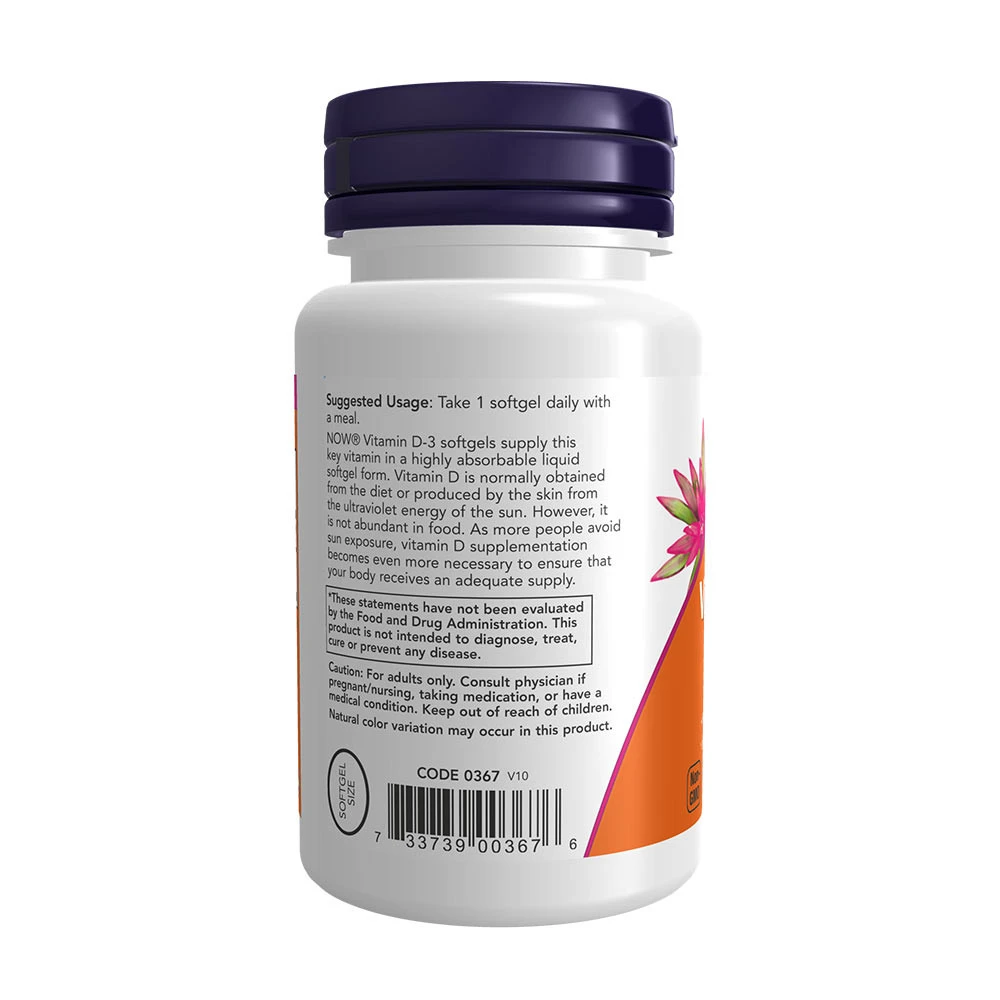 D3 Vitamin – 2000 IU – 120 soft capsules - Image 3