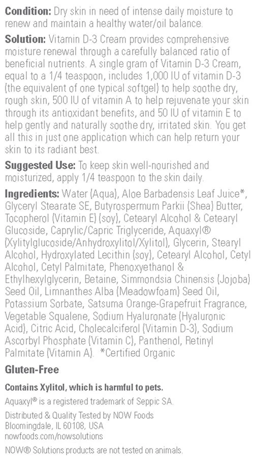 Vitamin D3 Creme – 118 ml - Image 6
