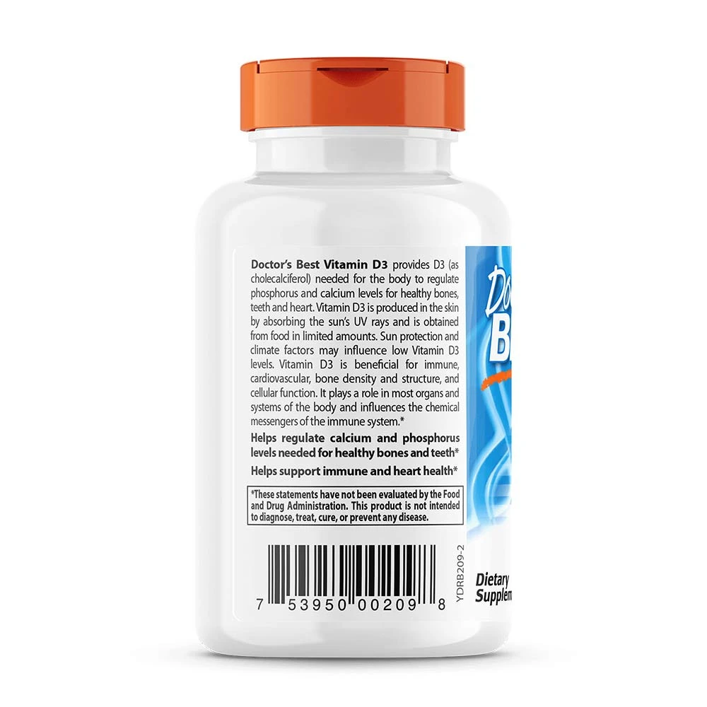 Vitamin D3 – 1000 IE – 180 softgels - Image 5