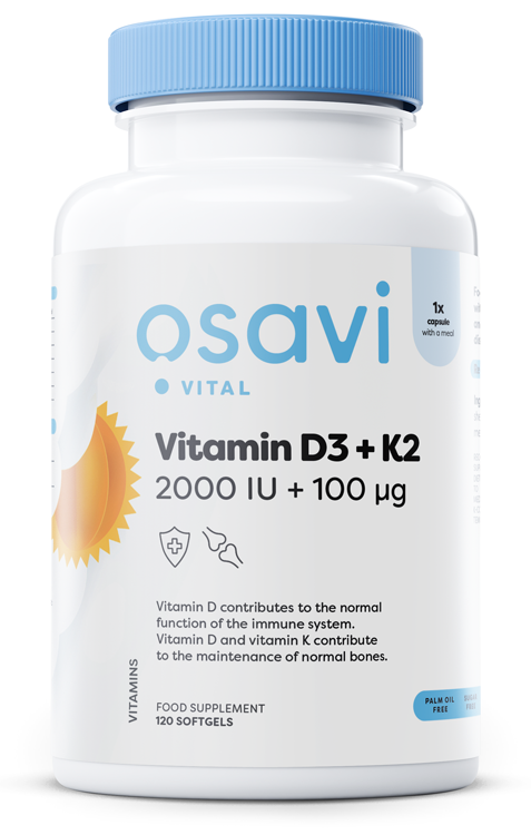 Vitamin D3 + K2