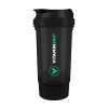 Vitamin360 Wave Shaker (500 ml + 150 ml) (Black)