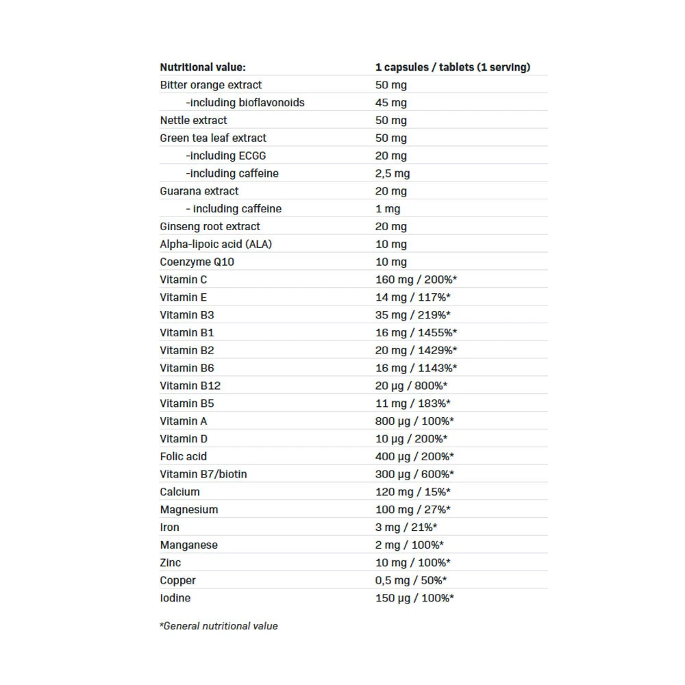 Vitaminall Sport – 60 capsules - Image 3