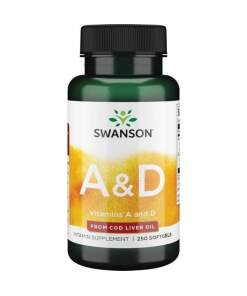 Vitamins A & D - 250 softgels