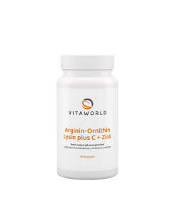 Vitaworld Arginine-Ornithine-Lysine + C + Zinc (60 Caps)