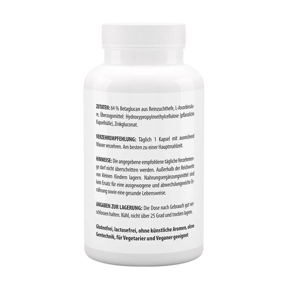 Vitaworld – Betaglucan 500 – 90 capsules - Image 3