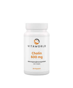 Vitaworld Choline 600 mg (60 Capsules)