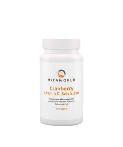 Vitaworld Cranberry Vit C + Selenium + Zinc (60 Capsules)
