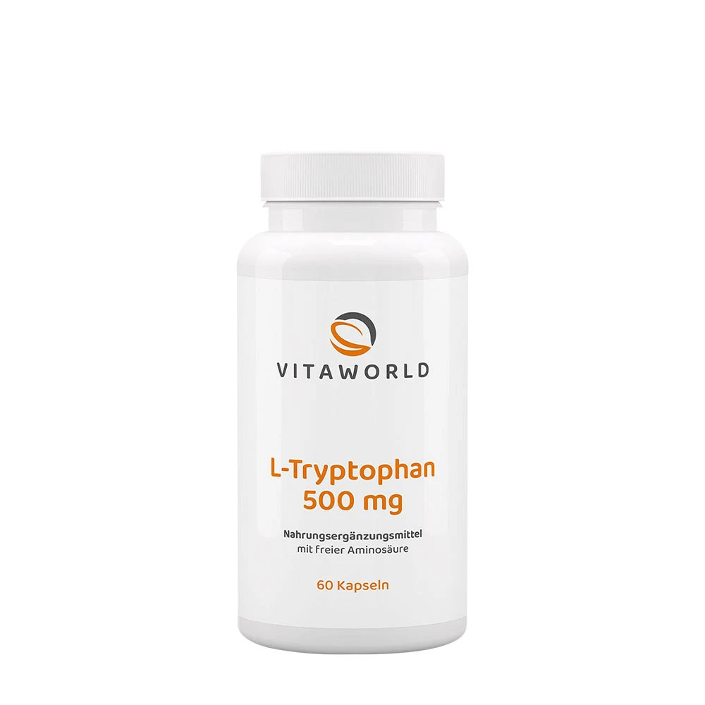 Vitaworld L-Tryptophan 500 mg (60 Capsules)