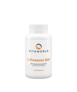 Vitaworld L-threonine 500 (120 Capsules)