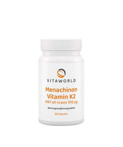 Vitaworld Menaquinone Vitamin K2 MK7 (60 Capsules)