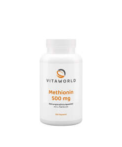 Vitaworld Methionine 500 mg (120 Capsules)