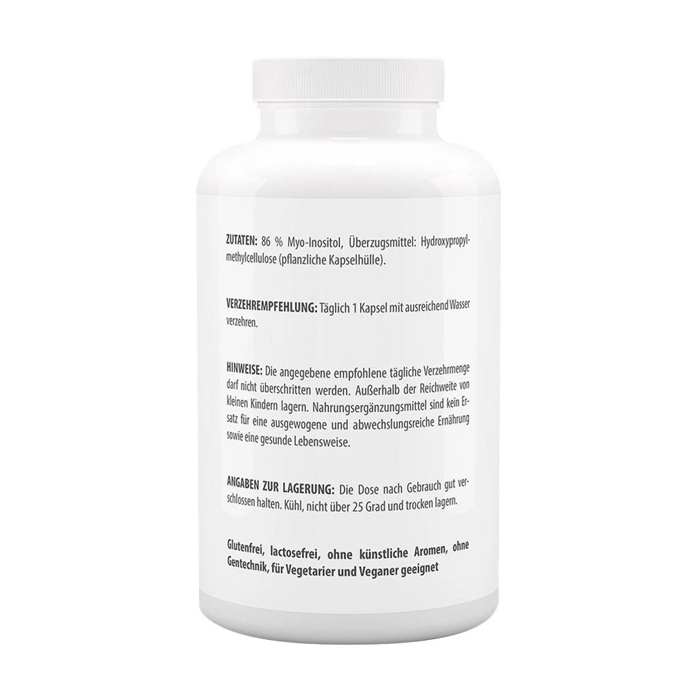 Vitaworld – Myo-Inositol 1000 mg – 120 capsules - Image 3