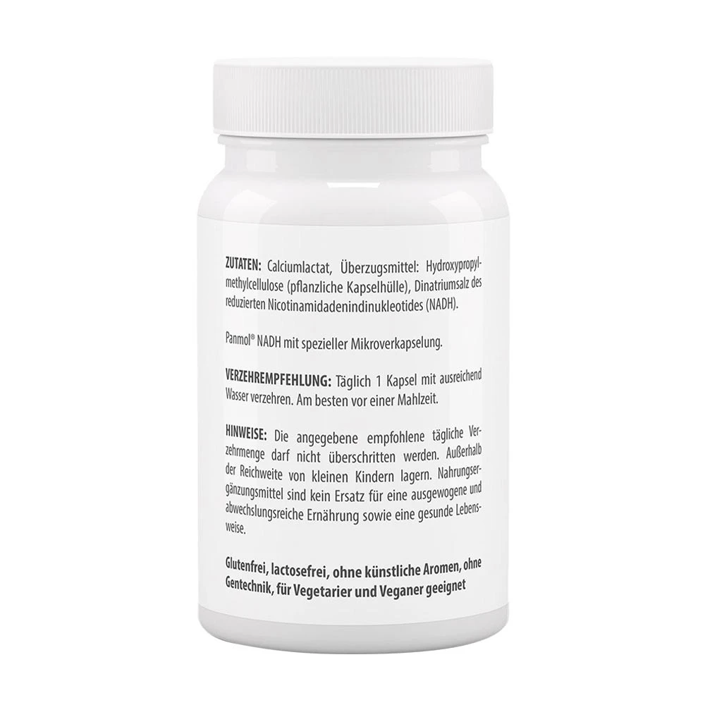 Vitaworld – NADH 20 mg – 60 capsules - Image 3