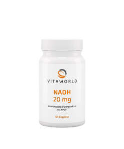 Vitaworld NADH 20 mg (60 Capsules)