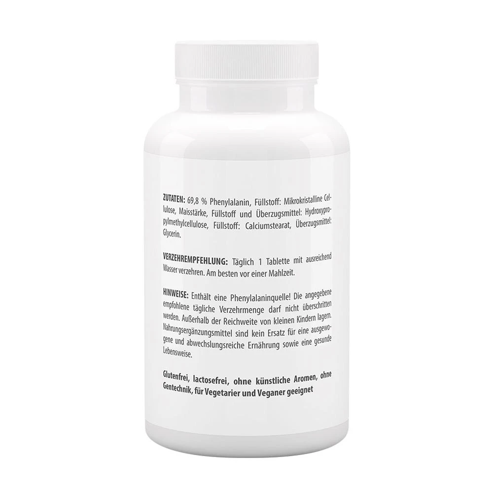 Vitaworld – Phenylalanine 1000 mg – 120 tablets - Image 3