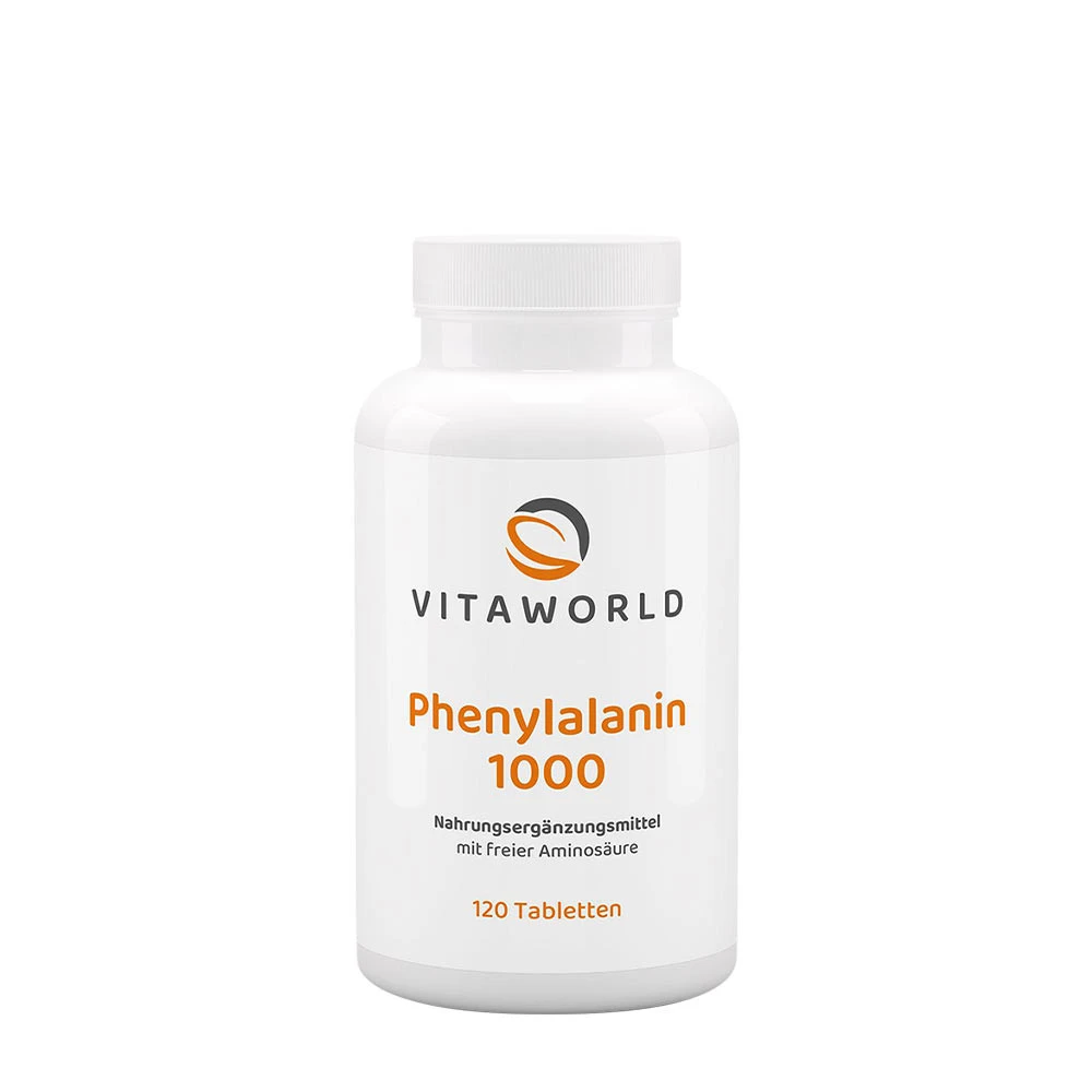 Vitaworld Phenylalanine 1000 mg (120 Tablets)