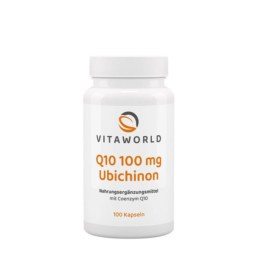 Vitaworld Q10 100 mg Ubichinon (100 Capsules)
