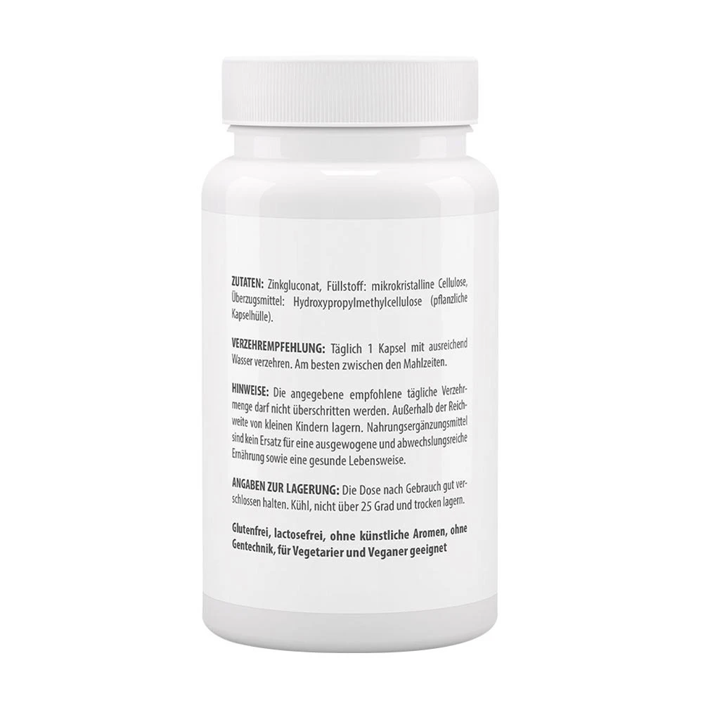 Vitaworld – Zinc 15 mg – 100 capsules - Image 3