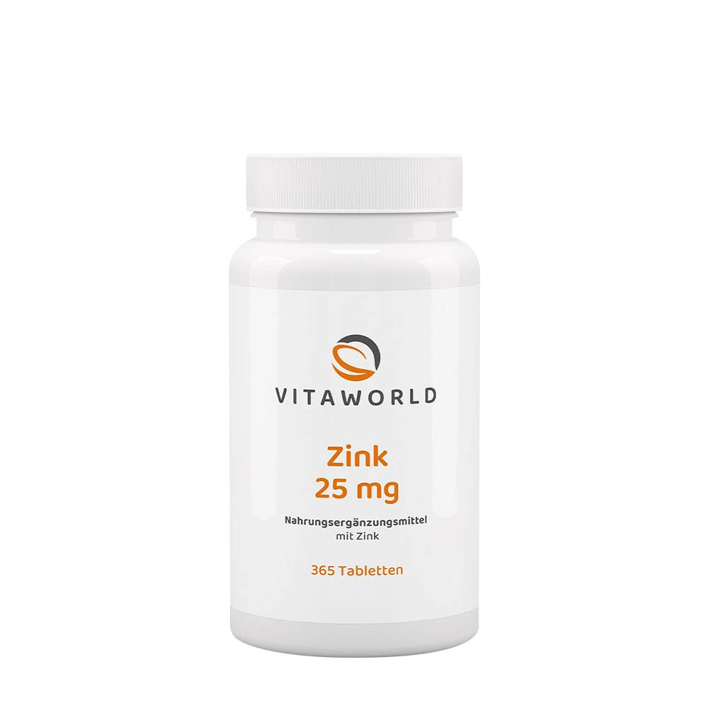Vitaworld Zinc 25 mg (365 tablets)