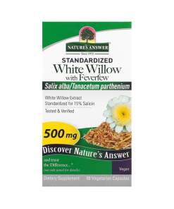 White Willow with Feverfew - 60 vcaps