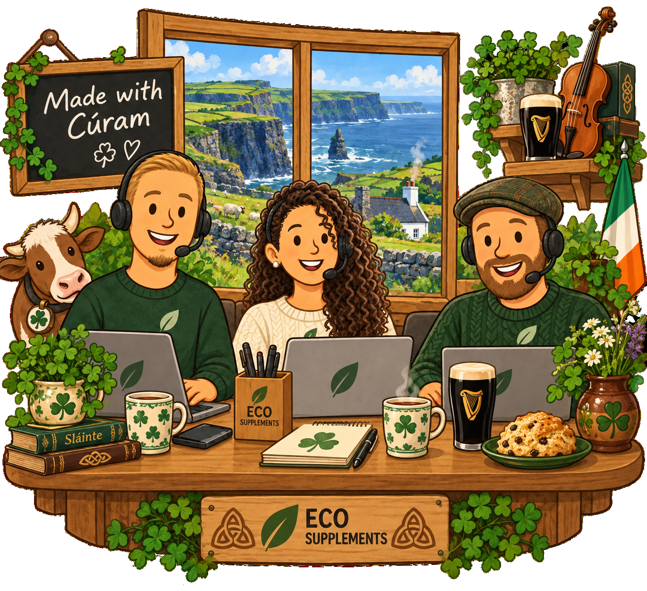 Eco Supplements customer support team